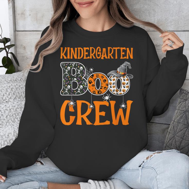 Halloween Kindergarten Boo Crew Kinder Teacher Student Unisex Sweatshirt, funny design Halloween Kindergarten Boo Crew Kinder Teacher Student Unisex Sweatshirt, funny design