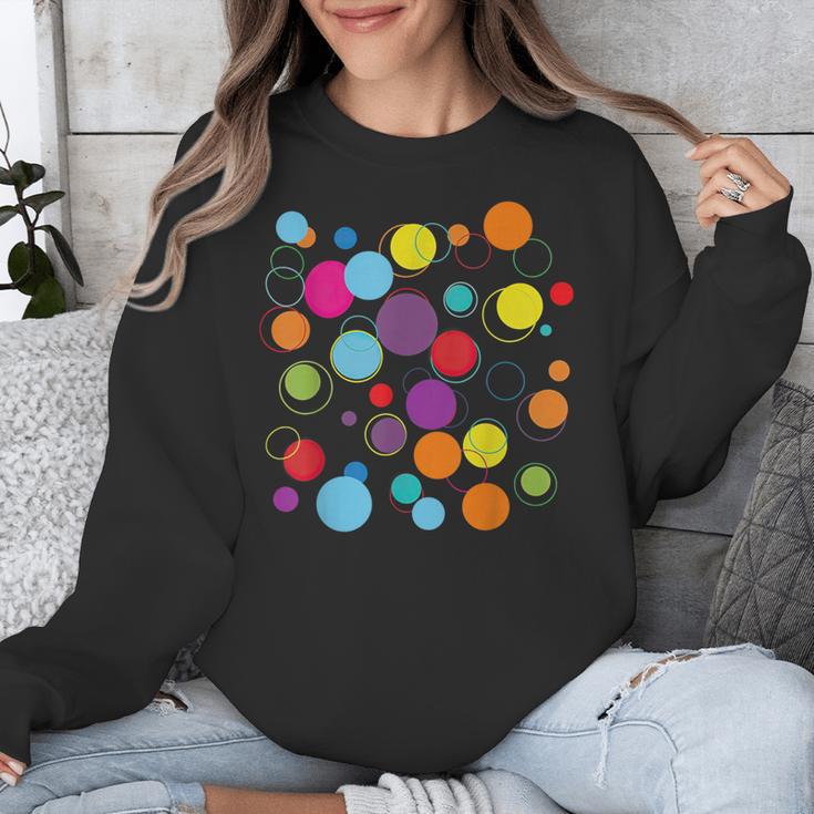 Happy Dot Day Colorful Polka Dot Art Teacher Student Kids Unisex Sweatshirt, funny design Happy Dot Day Colorful Polka Dot Art Teacher Student Kids Unisex Sweatshirt, funny design