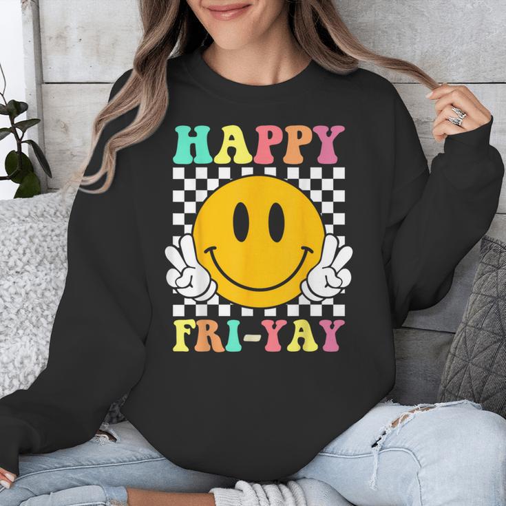 Happy Fri-Yay Teacher Friday Weekend School Unisex Sweatshirt, funny design Happy Fri-Yay Teacher Friday Weekend School Unisex Sweatshirt, funny design