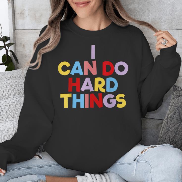 I Can Do Hard Things Teacher Inspiration Do Hard Things Unisex Sweatshirt, funny design I Can Do Hard Things Teacher Inspiration Do Hard Things Unisex Sweatshirt, funny design