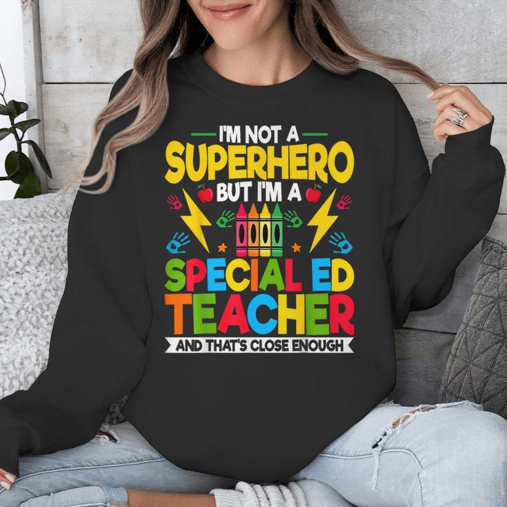 I'm Not a Superhero But I'm a SPED Special Education Teacher Unisex Sweatshirt, funny design I'm Not a Superhero But I'm a SPED Special Education Teacher Unisex Sweatshirt, funny design