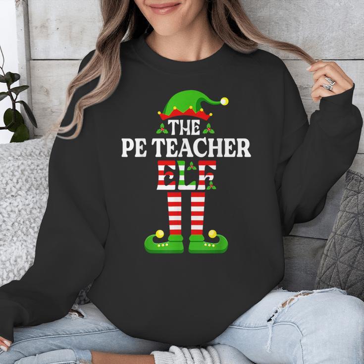 I'm The PE Teacher Elf Christmas Family Matching Unisex Sweatshirt, Pe Teacher Gifts, funny design I'm The PE Teacher Elf Christmas Family Matching Unisex Sweatshirt, Pe Teacher Gifts, funny design