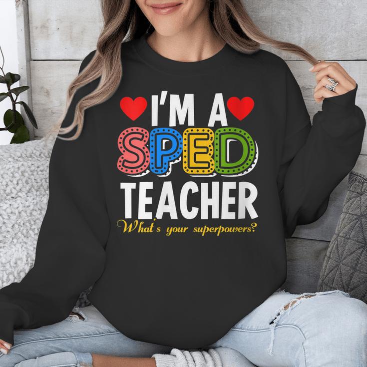 I'm A SPED Teacher Special Education Teacher Unisex Sweatshirt, funny design I'm A SPED Teacher Special Education Teacher Unisex Sweatshirt, funny design