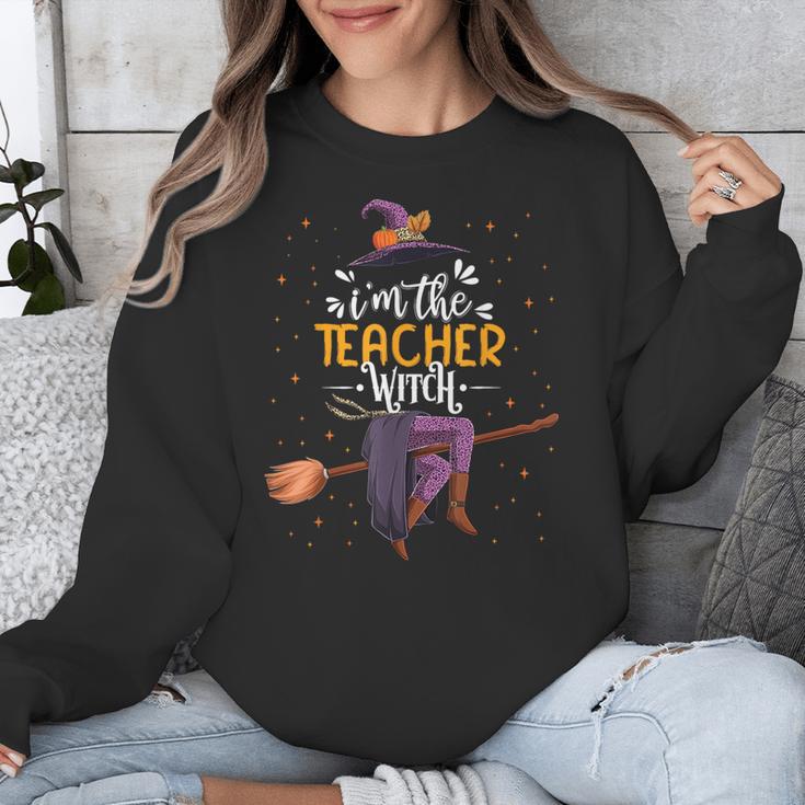 Im The Teacher Witch Halloween Matching Group Costume Unisex Sweatshirt, funny design Im The Teacher Witch Halloween Matching Group Costume Unisex Sweatshirt, funny design