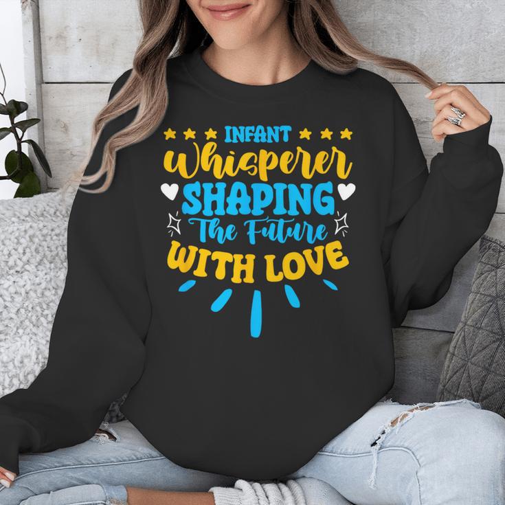 Infant Whisperer Daycare School Childcare Infant Teacher Unisex Sweatshirt, funny design Infant Whisperer Daycare School Childcare Infant Teacher Unisex Sweatshirt, funny design