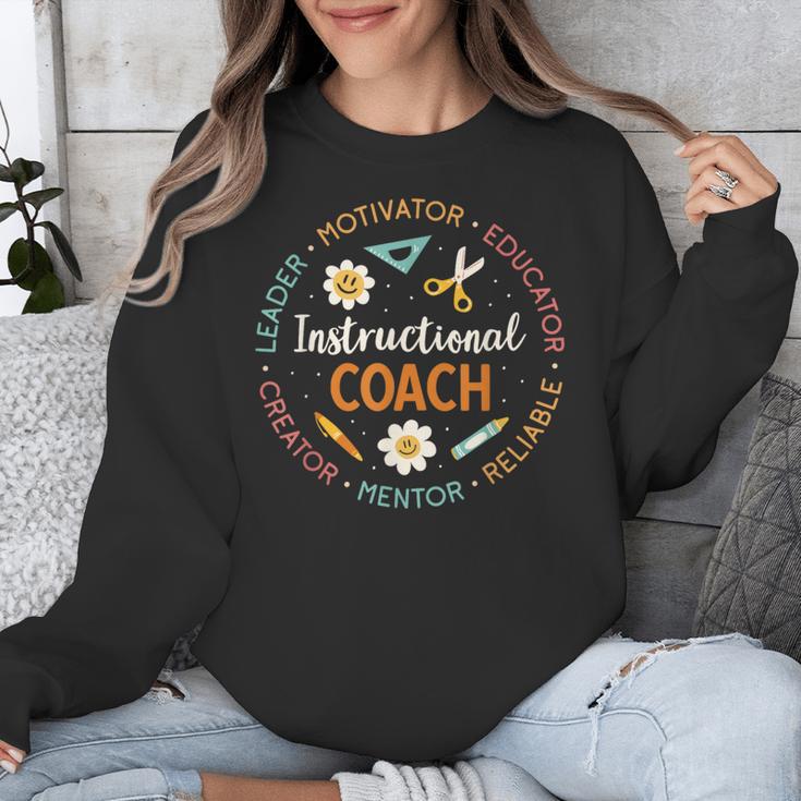 Instructional Coach Back To School Teacher Unisex Sweatshirt, funny design Instructional Coach Back To School Teacher Unisex Sweatshirt, funny design