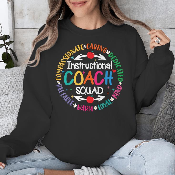 Instructional Coach Squad Teacher Assistant Support Team Unisex Sweatshirt, funny design Instructional Coach Squad Teacher Assistant Support Team Unisex Sweatshirt, funny design