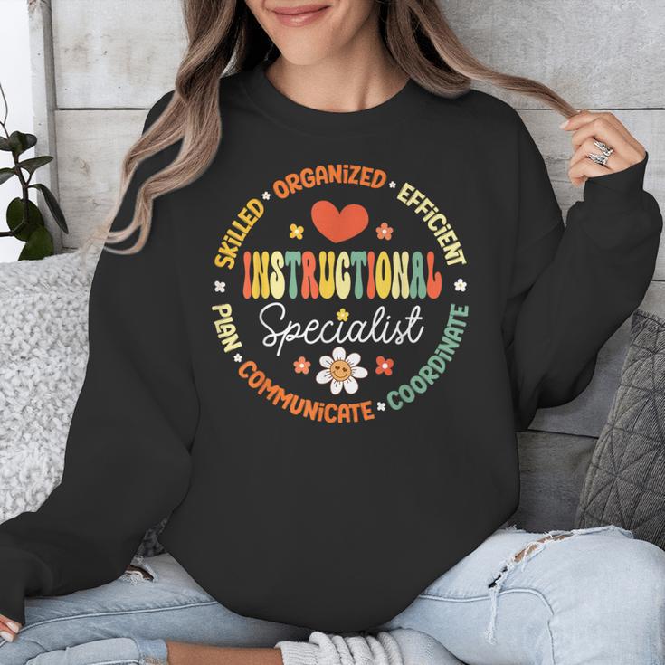 Instructional Specialist School Cute Academic Teacher Unisex Sweatshirt, funny design Instructional Specialist School Cute Academic Teacher Unisex Sweatshirt, funny design