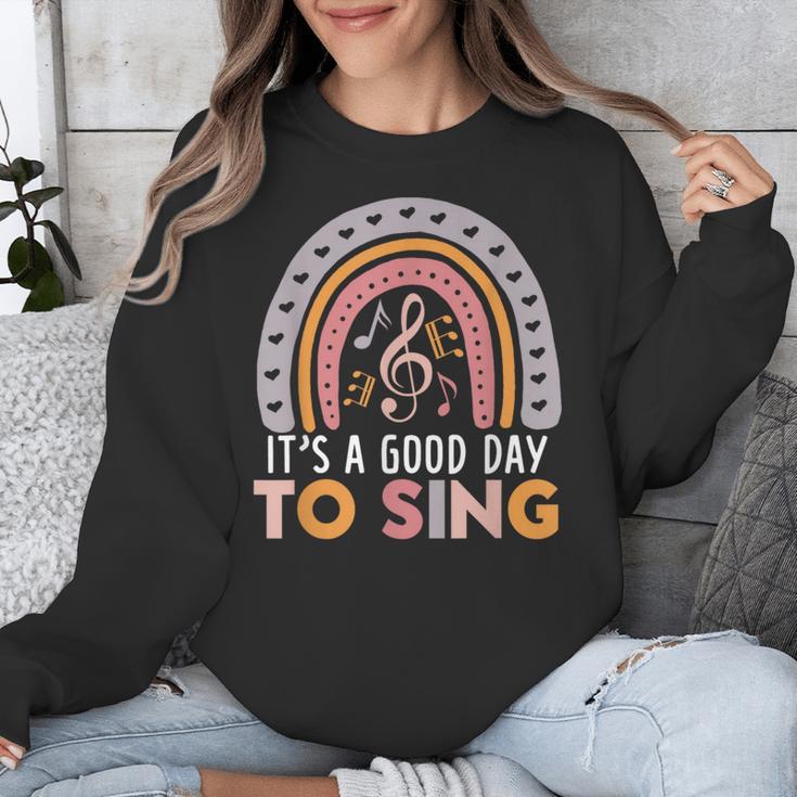 It's A Good Day To Sing Back To School Music Teacher Unisex Sweatshirt, funny design It's A Good Day To Sing Back To School Music Teacher Unisex Sweatshirt, funny design