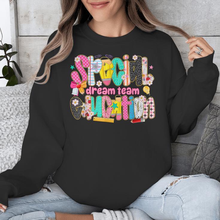 Kids Back To School Teachers Special Education Dream Team Unisex Sweatshirt, funny design