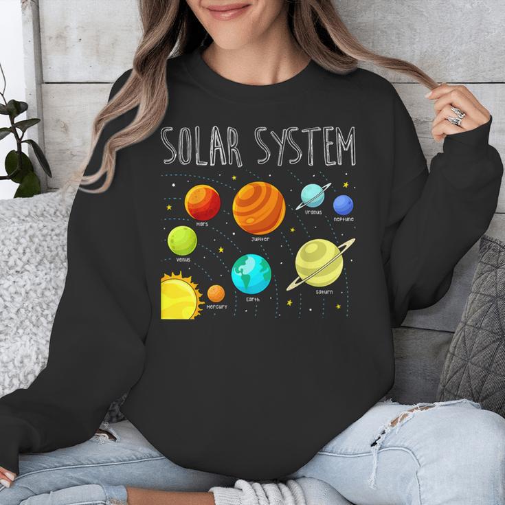 Kids Solar Systems Cute Planets Space Science Teacher School Unisex Sweatshirt, Science Teacher Gifts, funny design Kids Solar Systems Cute Planets Space Science Teacher School Unisex Sweatshirt, Science Teacher Gifts, funny design