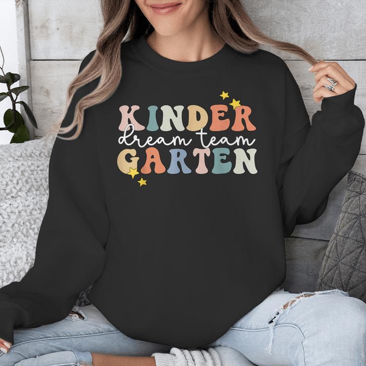 Kindergarten Dream Team Teacher Back To School Unisex Sweatshirt, funny design Kindergarten Dream Team Teacher Back To School Unisex Sweatshirt, funny design