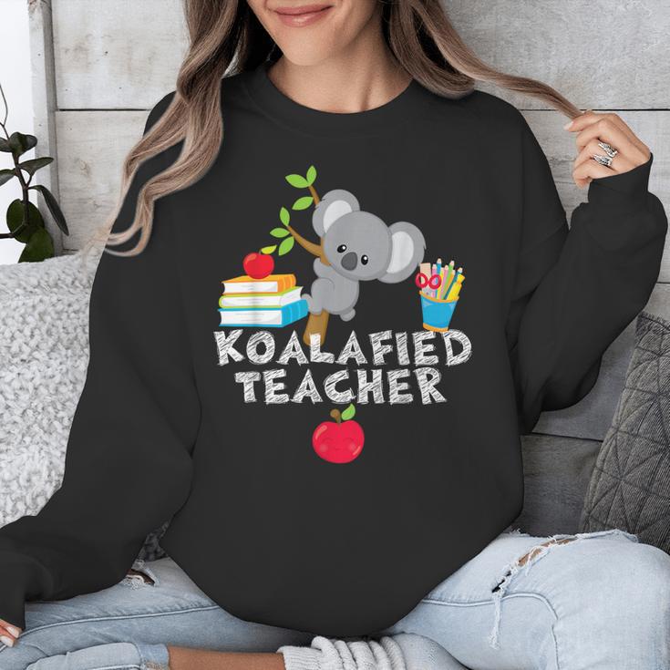 Koalafied Teacher Proud School Teacher Koala Cute T-Shirt Unisex Sweatshirt, funny design Koalafied Teacher Proud School Teacher Koala Cute T-Shirt Unisex Sweatshirt, funny design