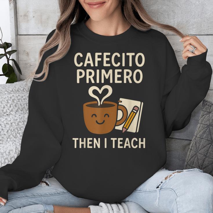 Latina Teacher Bilingual Educator Spanish Heritage Empower Unisex Sweatshirt, funny design Latina Teacher Bilingual Educator Spanish Heritage Empower Unisex Sweatshirt, funny design