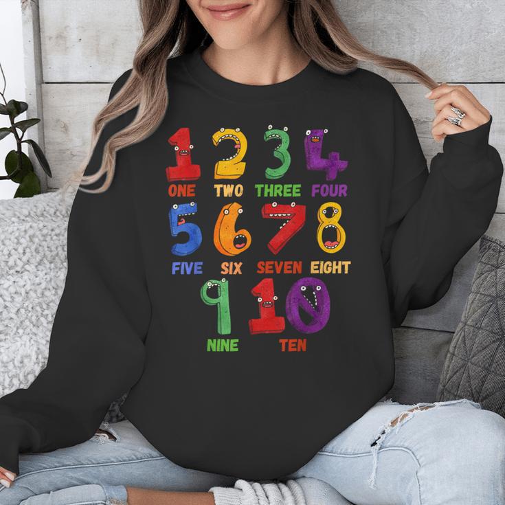 Learning Math Numbers Counting Back To School Teacher For Men Women Girls Kids Unisex Sweatshirt, funny design Learning Math Numbers Counting Back To School Teacher For Men Women Girls Kids Unisex Sweatshirt, funny design
