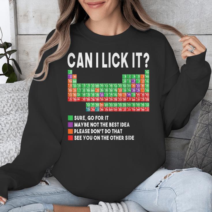 Can I Lick It Periodic Table Science Teacher Boy And Girls Unisex Sweatshirt, Science Teacher Gifts, funny design Can I Lick It Periodic Table Science Teacher Boy And Girls Unisex Sweatshirt, Science Teacher Gifts, funny design