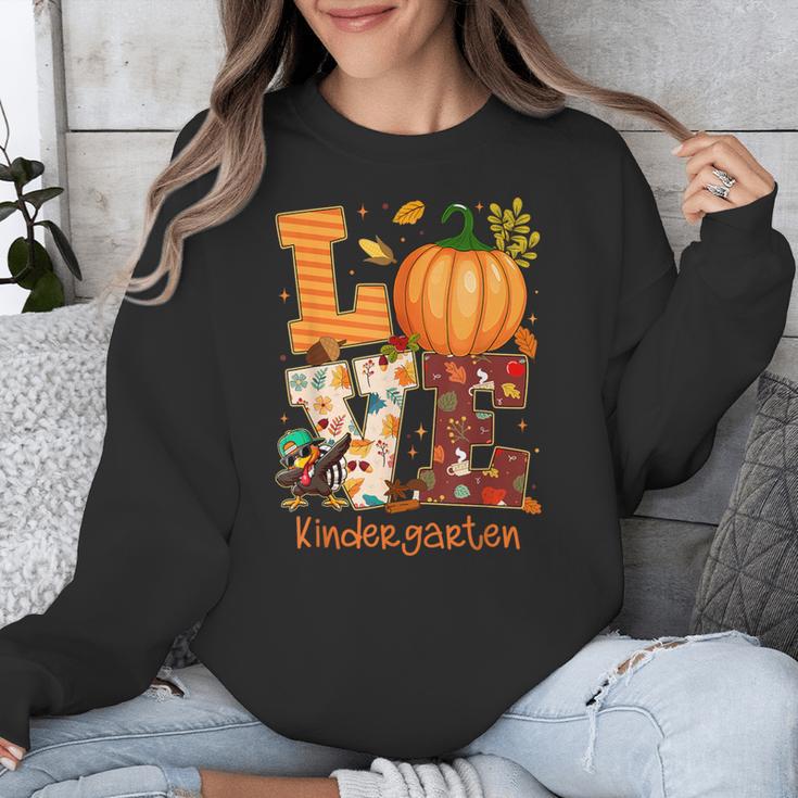 Love Kindergarten Teacher Turkey Thanksgiving Autumn Fall Unisex Sweatshirt, funny design Love Kindergarten Teacher Turkey Thanksgiving Autumn Fall Unisex Sweatshirt, funny design