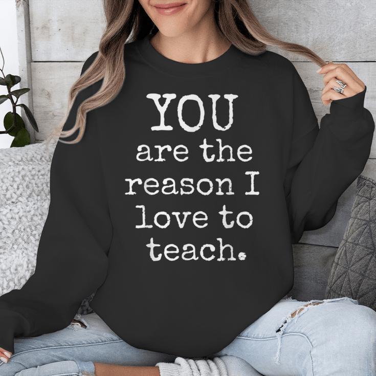 Love To Teach Positive Affirmation Kind Motivational Teacher Unisex Sweatshirt, funny design Love To Teach Positive Affirmation Kind Motivational Teacher Unisex Sweatshirt, funny design