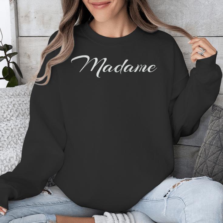 Madame French Teachers T-Shirt Unisex Sweatshirt, funny design Madame French Teachers T-Shirt Unisex Sweatshirt, funny design