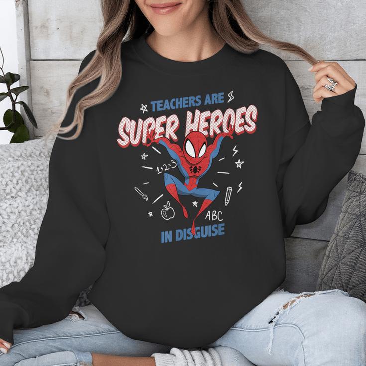 Marvel Spider-Man Teachers Are Super Heroes Unisex Sweatshirt, funny design
