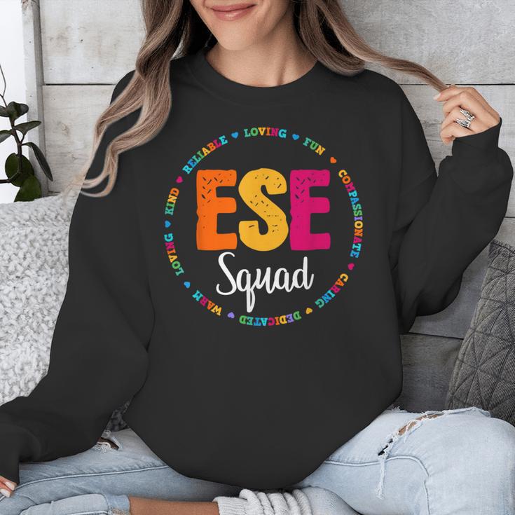 Matching ESE Squad First Last Day Team Teacher Student Tribe Unisex Sweatshirt, funny design