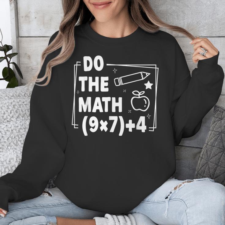 Do The Math 67 Meme PEMDAS Elementary Teacher Joke Unisex Sweatshirt, funny design