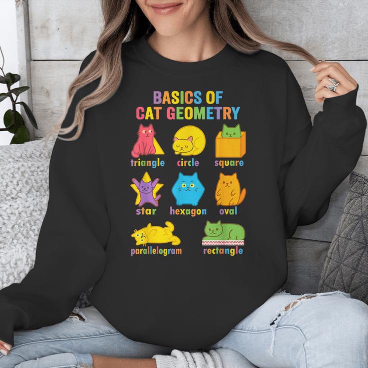 Math Cat Geometry Back To School Mathematics Teacher Unisex Sweatshirt, funny design Math Cat Geometry Back To School Mathematics Teacher Unisex Sweatshirt, funny design