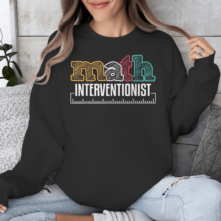 Math Interventionist Teacher Mathematics Unisex Sweatshirt, funny design Math Interventionist Teacher Mathematics Unisex Sweatshirt, funny design