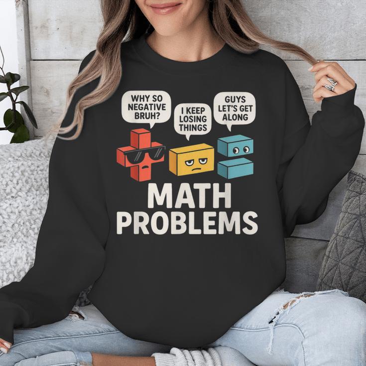 Math Problems Symbols Teacher Back To School Girl Boy Unisex Sweatshirt, funny design Math Problems Symbols Teacher Back To School Girl Boy Unisex Sweatshirt, funny design