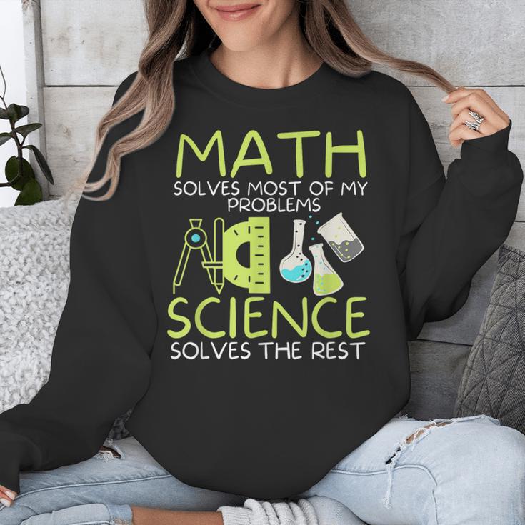 Math Solves Most Of My Problems Science Math Science Teacher Unisex Sweatshirt, Science Teacher Gifts, funny design Math Solves Most Of My Problems Science Math Science Teacher Unisex Sweatshirt, Science Teacher Gifts, funny design