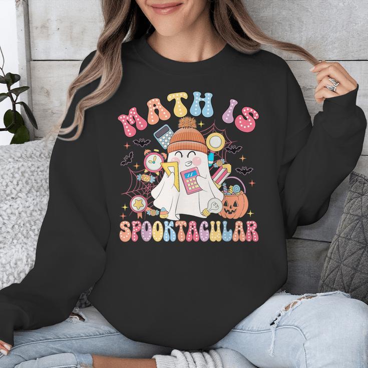 Math Is Spooktacular Math Teacher Spooky Halloween Unisex Sweatshirt, funny design Math Is Spooktacular Math Teacher Spooky Halloween Unisex Sweatshirt, funny design