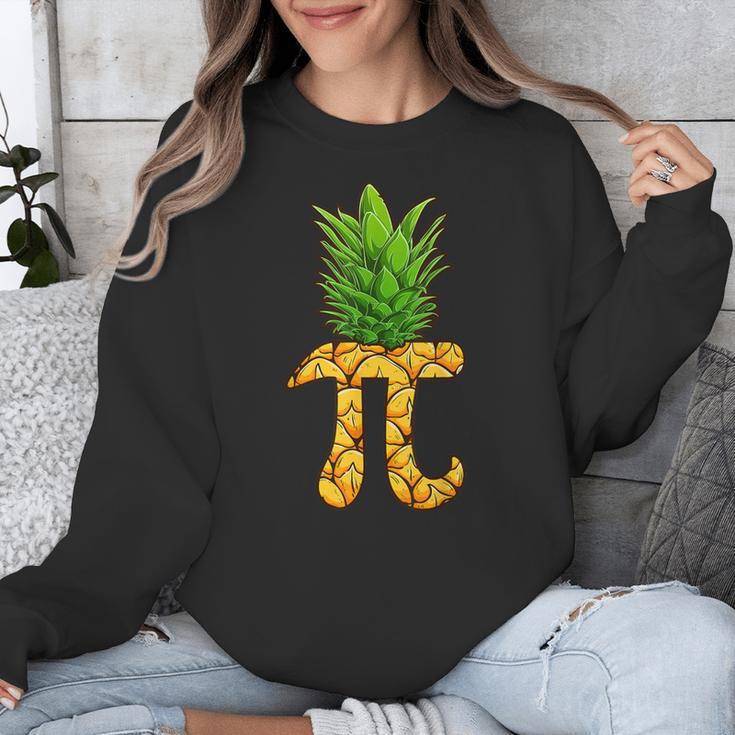 Math Teacher Hawaiian Shirts Pineapple Pi Day Symbol Unisex Sweatshirt, funny design
