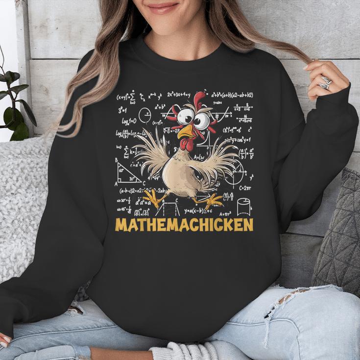 Mathemachicken Chicken Math Teacher Back To School Unisex Sweatshirt, funny design Mathemachicken Chicken Math Teacher Back To School Unisex Sweatshirt, funny design