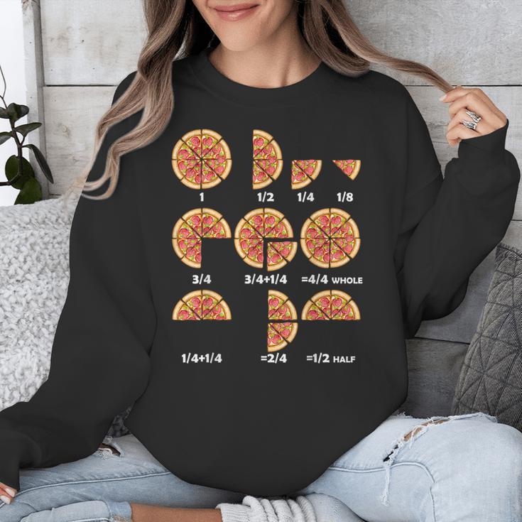 Maths Day Costume Idea Kids Teachers Pizza Slice Fraction Unisex Sweatshirt, funny design Maths Day Costume Idea Kids Teachers Pizza Slice Fraction Unisex Sweatshirt, funny design