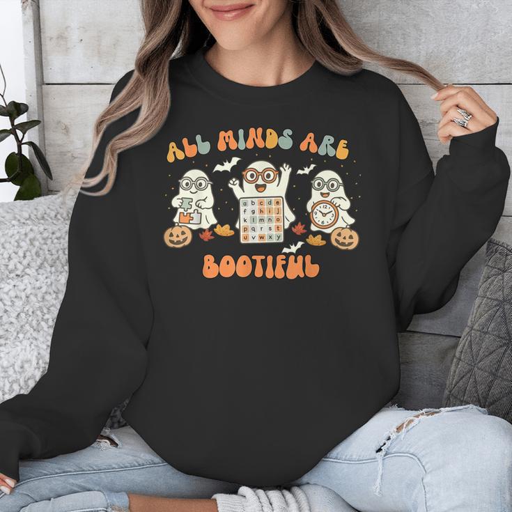 All Minds Are Bootiful Special Education Teacher Halloween Unisex Sweatshirt, funny design All Minds Are Bootiful Special Education Teacher Halloween Unisex Sweatshirt, funny design
