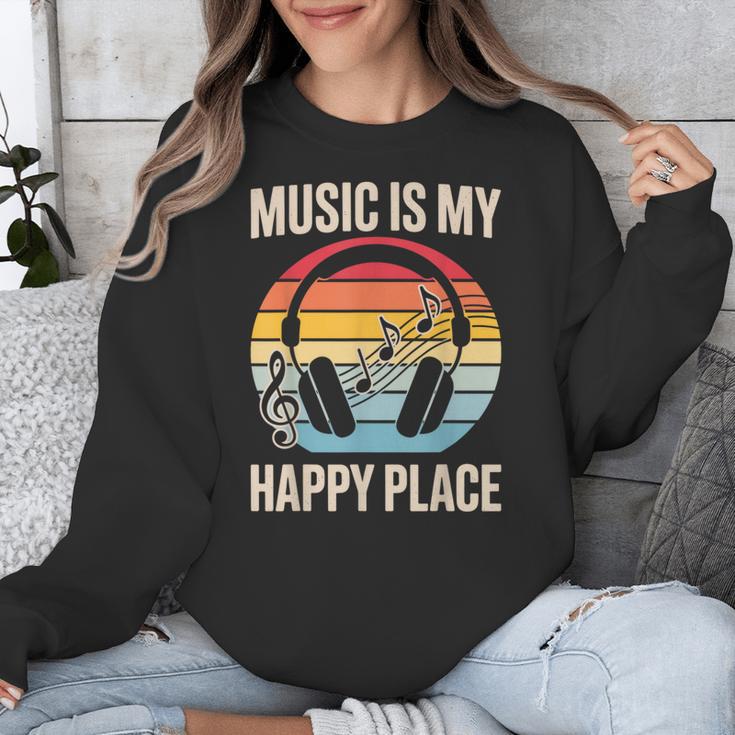 Music For Men Women Music Teacher Music Lover Unisex Sweatshirt, funny design