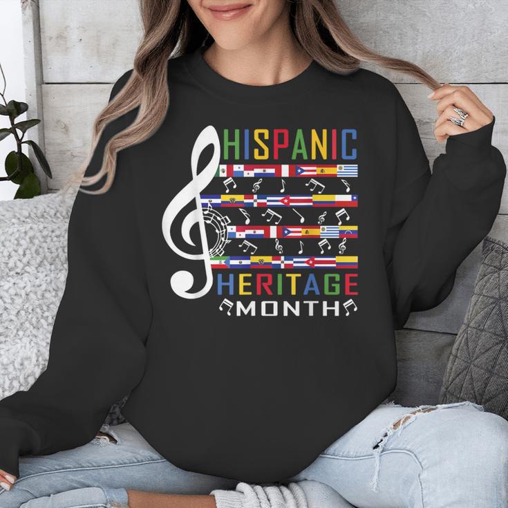 Music Teacher Kid National Hispanic Heritage Month Unisex Sweatshirt, funny design