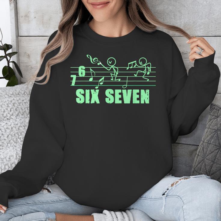 Musical 67 Music Meme Slang Six Seven Music Teacher Unisex Sweatshirt, funny design Musical 67 Music Meme Slang Six Seven Music Teacher Unisex Sweatshirt, funny design