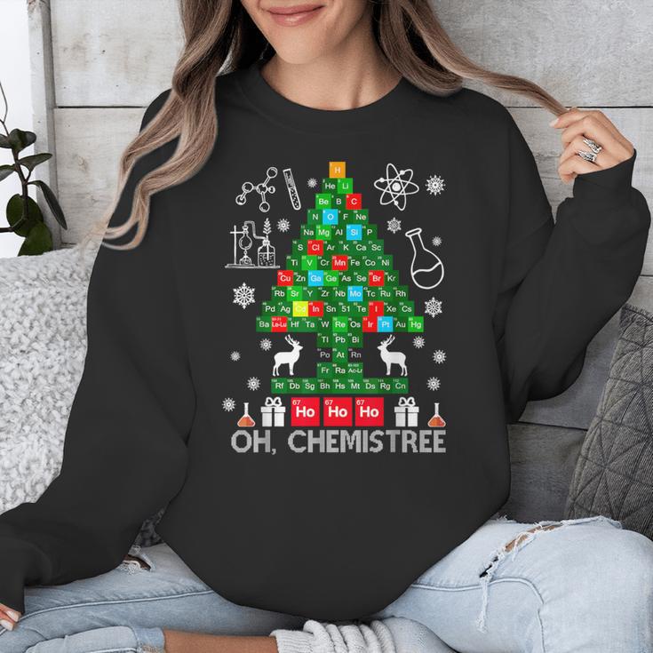 Oh Chemistree Scientist Chemical Christmas Xmas Teacher Unisex Sweatshirt, funny design Oh Chemistree Scientist Chemical Christmas Xmas Teacher Unisex Sweatshirt, funny design