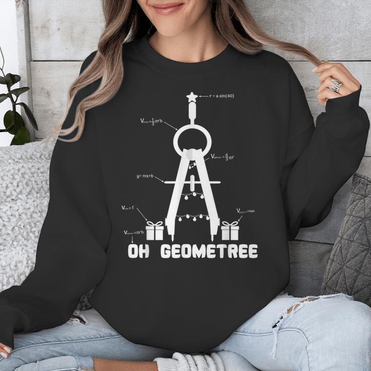 Oh Geometree Math Teacher Geometry Christmas Tree For Men Women Kids Unisex Sweatshirt, funny design Oh Geometree Math Teacher Geometry Christmas Tree For Men Women Kids Unisex Sweatshirt, funny design