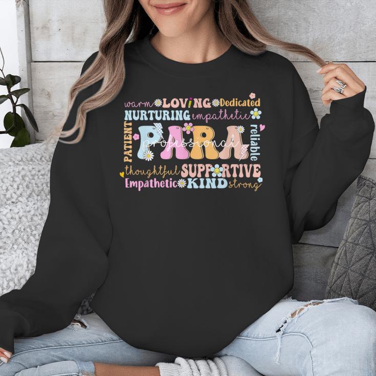 Paraprofessional Back To School Paraeducator Para Teacher Unisex Sweatshirt, funny design Paraprofessional Back To School Paraeducator Para Teacher Unisex Sweatshirt, funny design