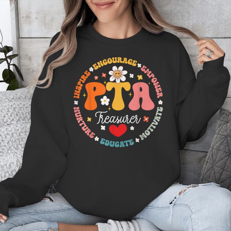 Parents Teacher Association Team Supporter PTA Treasurer For Men Women Girls Kids Unisex Sweatshirt, funny design