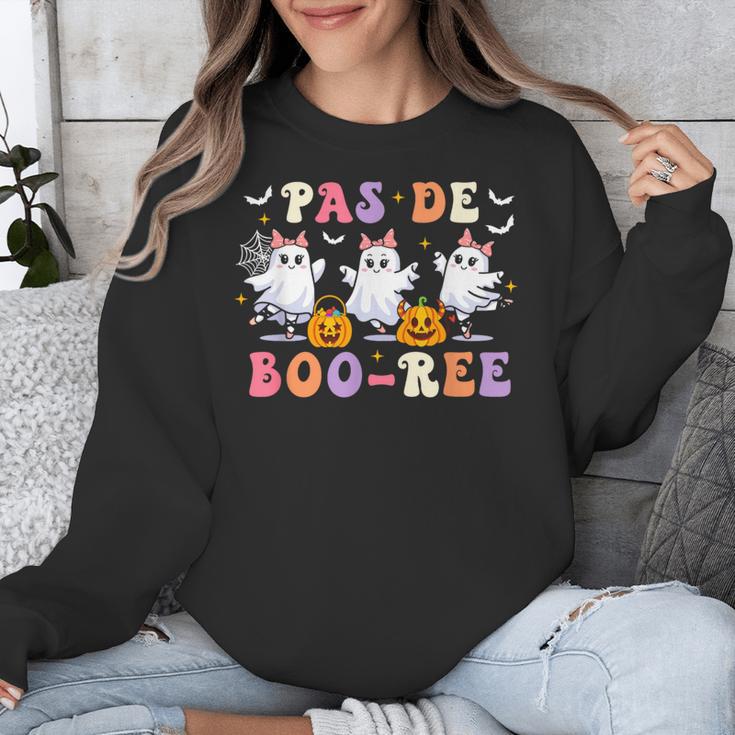 Pas De Boo-Ree Teachers Halloween Costume Ballet Dancers Unisex Sweatshirt, funny design Pas De Boo-Ree Teachers Halloween Costume Ballet Dancers Unisex Sweatshirt, funny design