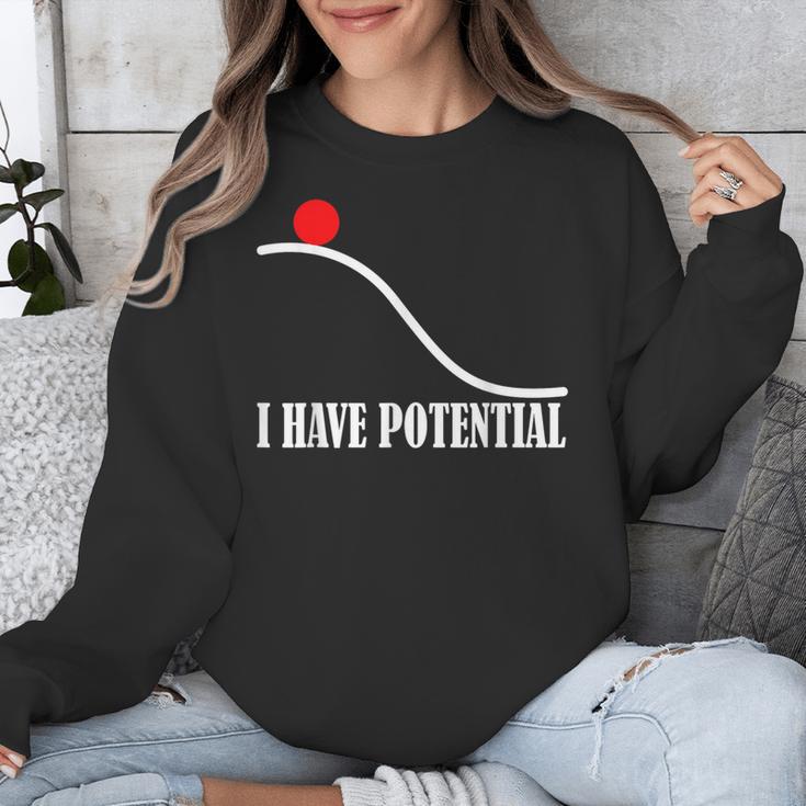 Physics I Have Potential Energy Physics Teacher Unisex Sweatshirt, funny design Physics I Have Potential Energy Physics Teacher Unisex Sweatshirt, funny design