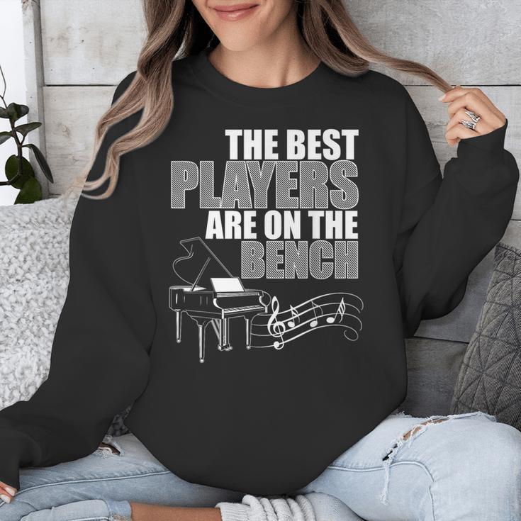 Piano Art For Men Women Pianist Piano Teacher Piano Player Unisex Sweatshirt, funny design