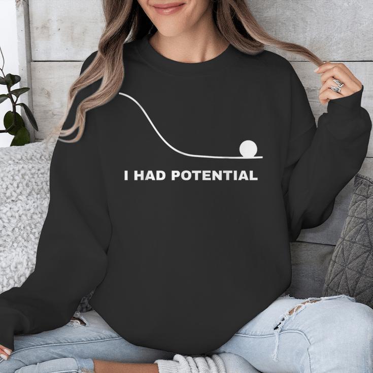 I Had Potential Physics Science Physics Teachers Students Unisex Sweatshirt, Science Teacher Gifts, funny design