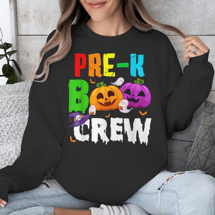 Pre K Boo Crew Halloween Costume Teachers Kids Unisex Sweatshirt, funny design Pre K Boo Crew Halloween Costume Teachers Kids Unisex Sweatshirt, funny design