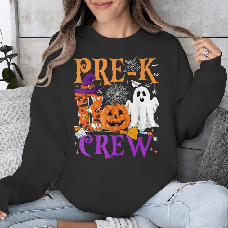 Pre-K Boo Crew Teacher Student Halloween Costume Unisex Sweatshirt, funny design Pre-K Boo Crew Teacher Student Halloween Costume Unisex Sweatshirt, funny design