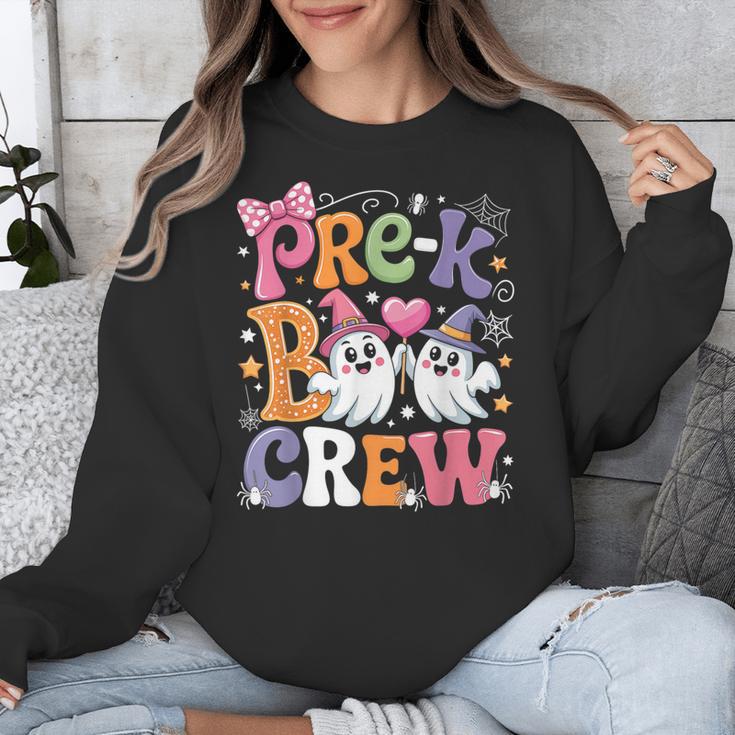Pre-K Boo Crew Pre-K Teacher Student Kids Halloween Unisex Sweatshirt, funny design Pre-K Boo Crew Pre-K Teacher Student Kids Halloween Unisex Sweatshirt, funny design
