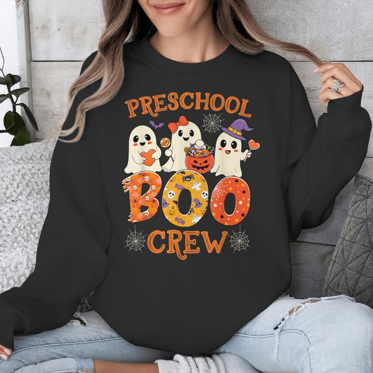 Preschool Boo Crew Halloween Costume For Teacher Kids Unisex Sweatshirt, funny design Preschool Boo Crew Halloween Costume For Teacher Kids Unisex Sweatshirt, funny design